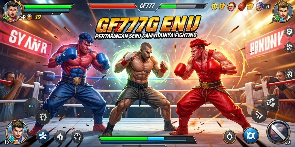 Gameplay pertarungan seru dalam GF777 dengan grafis memukau.