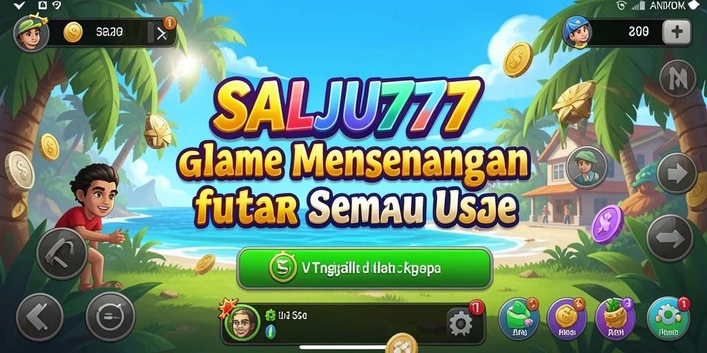 Tangkapan layar utama SALJU777 menampilkan gameplay Idle yang seru dan interaktif.
