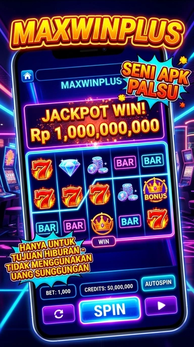 Tampilan antarmuka aplikasi maxwinplus yang sederhana dan rapi.